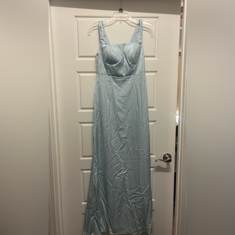 Elegant Blue Maxi Dress - Picture 1 of 2